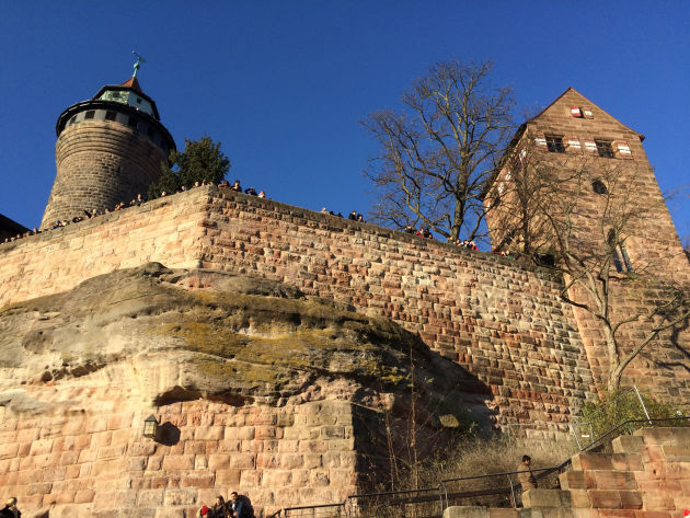 Das Wahrzeichen der Stadt Nürnberg: die »Kaiserburg«