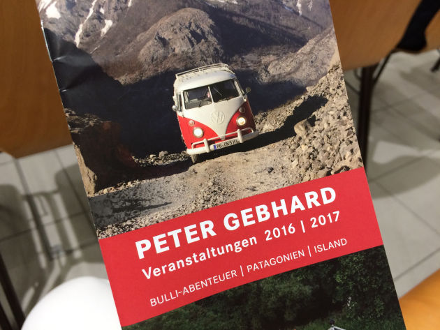 Der Vortrag von Peter Gebhard: »Bulli - von Istanbul ans Nordkap«