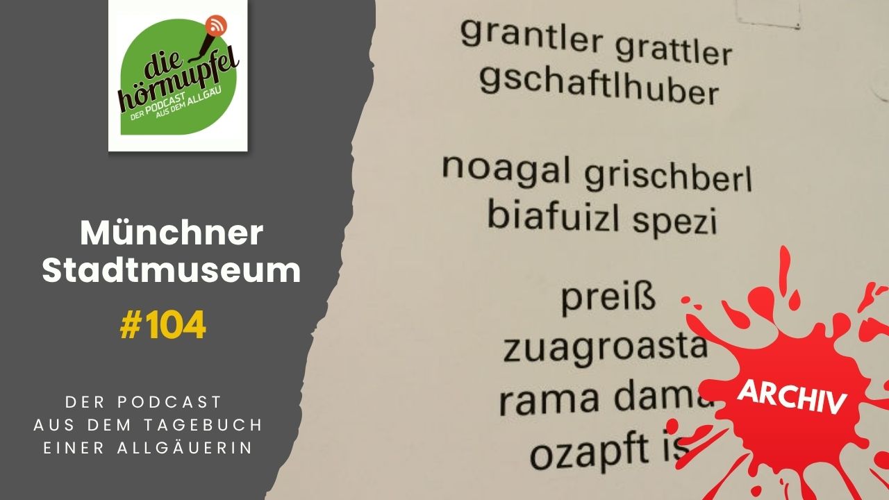 Mehr über den Artikel erfahren 104 Münchner Stadtmuseum