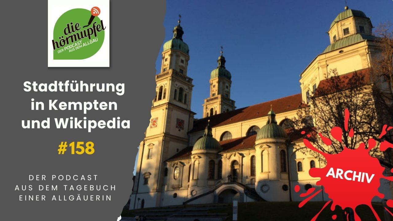 Mehr über den Artikel erfahren 158 Stadtführung in Kempten und Wikipedia