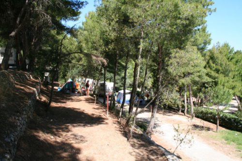 Campingplatz »Punta Lunga« bei Vieste.
