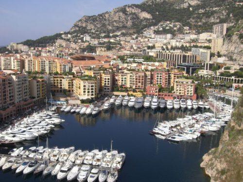 Blick über Monaco