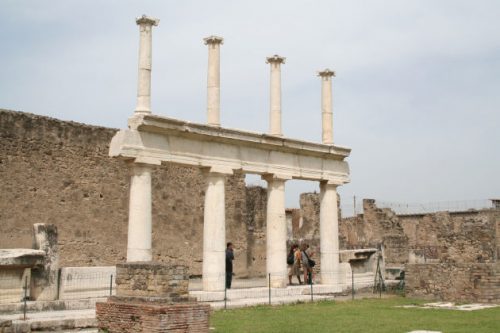 Die Ausgrabungsstätten von Pompeji