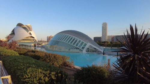 Kino in der Stadt der Künste und Wissenschaft in Valencia