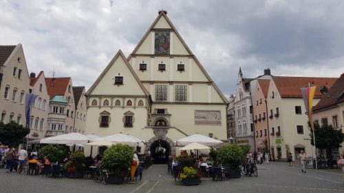 Das Rathaus von Weiden.