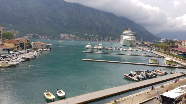 Im Hafen von Kotor