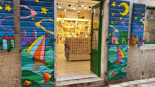 Hübsches Geschäft in der Altstadt von Kotor