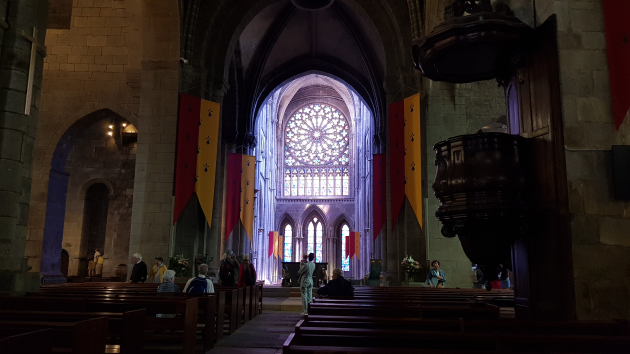 Die Kirche in Mont Saint Michel