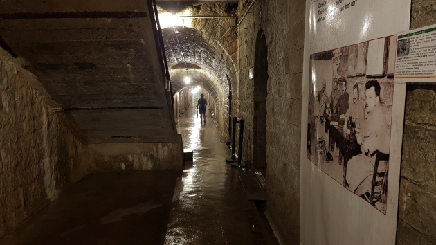 Im Inneren des Fort Douaumont