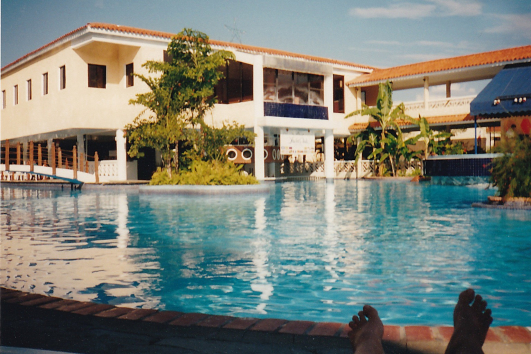 Das Hotel „Playa Naco“ in der Dom. Rep. in dem ich damals war.