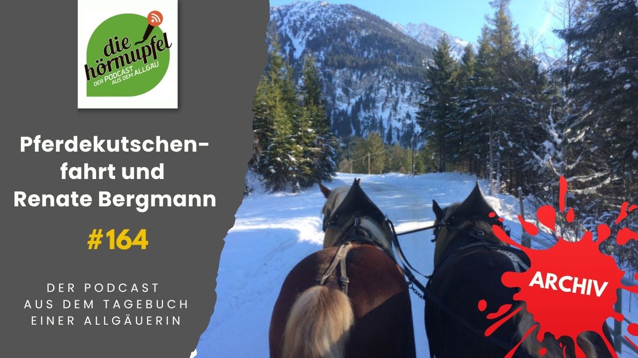 Mehr über den Artikel erfahren 164 Pferdekutschenfahrt und Renate Bergmann